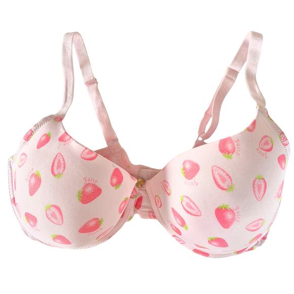 Juicy Couture Bras Bundle of 2 Size 40D Pink Underwire Support T Shirt Bra - Picture 3 of 8